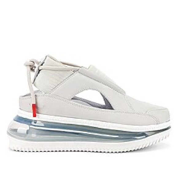 Nike Platform sneakers open sandals leather - Picture 3 of 12